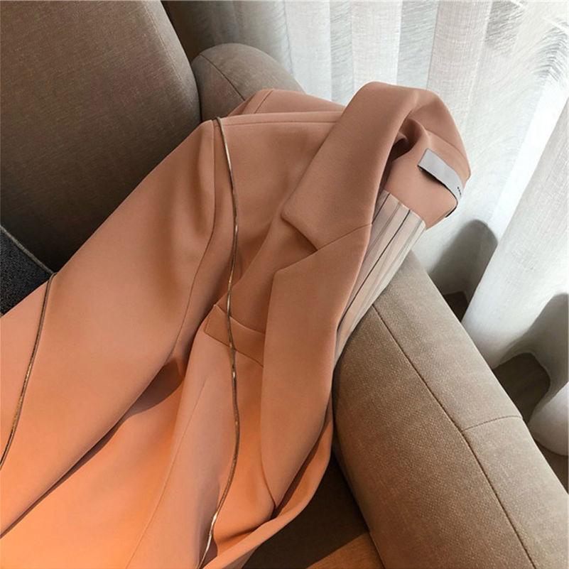 jinran Women's 2022 Spring Autumn Suit Coats Office Lady Solid Working Jacket Korean Fashion Elegant Clothing Female New Streetwear