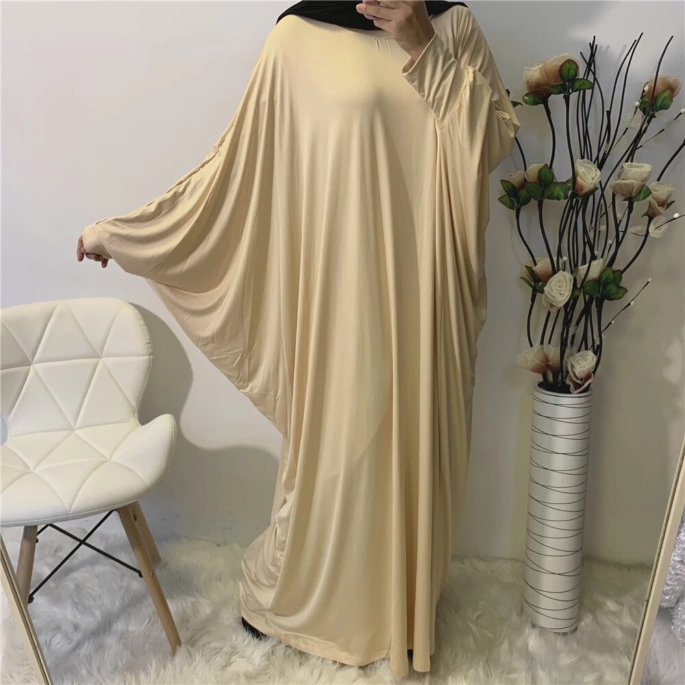 jinran Summer Elegant Solid Color Colorful Temperament Long Skirt Ladies Open Shouder Robe Woven Large Size Belt Muslim Woman Abaya