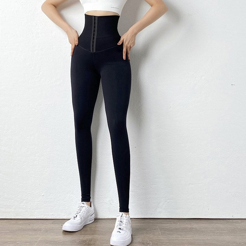 jinran Women High Waist Legging Push Up Fitness Summer Legging Body Shaper Mujer Corset Slim 25% Spandex Elastic Leggings Sports Wear