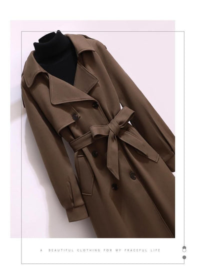 jinran Long Cotton Padded Woolen Coat Women's New Autumn and Winter Temperament High-end Woolen Coat Winter Women Coat Warm 2022 Coats