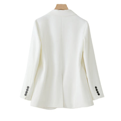 jinran White Suit Jacket 2022 Spring and Autumn New Casual Suit Jacket Female Blazer Women Blazer Woman Jacket Women Blazers for Women