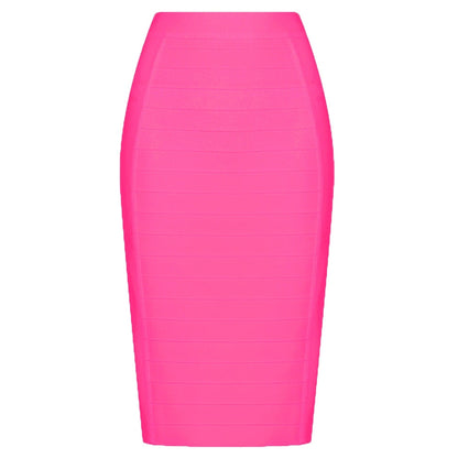 jinran New Bandage Skirts Women Bodycon Woman Skirts Sexy Harajuku Party Club Elegant Celebrity Pencil Skrit Plus Size XL