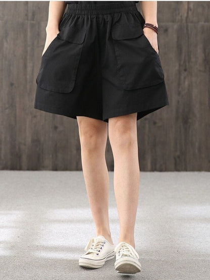 jinran 2022 Summer New Fashion Loose Shorts Women Wear High Waist Slim Fashion Wide Leg Overalls Temperament Commuter Women's Dress