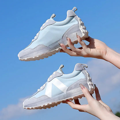 nvxiot  -  Women Shoes  Thick Bottom Chunky Sneakers Fashion Casual White Ladies Shoes Trainer Platform Sneaker Womens Zapatillas Mujer