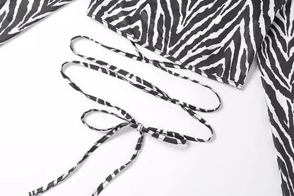 jinran 2024 CAROLE ZEBRA TOP