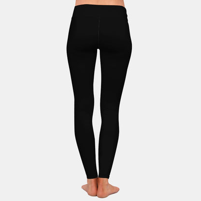 jinran New Arrival Women Leggings Solid Black High Waist Comfortable Breathe Freely Fitness Stretch Leggings