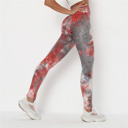 jinran Heart Shape Leggings Women New Red Black Color High Waist Pants Patchwork Printed Leggins Big Size High Elastic Fitness Leggings