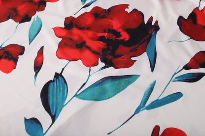 jinran Vintage Floral Print O-Neck Long Dress Women Summer 2021 New Short Sleeve Casual Slim Robe Casual Elegant Lady Maxi Vestidos