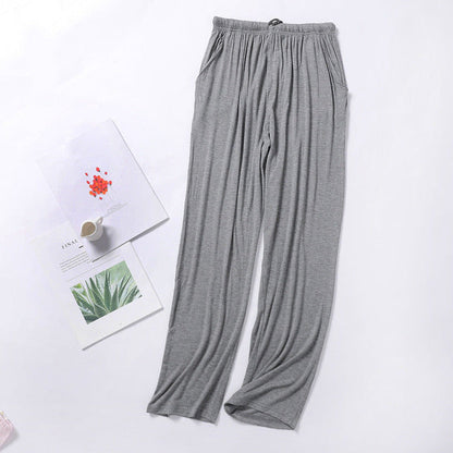 jinran New men&#39;s modal  trousers thin section spring and summer home pants men&#39;s plus size home pants casual trousers pajama pants