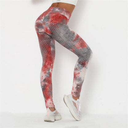 jinran Heart Shape Leggings Women New Red Black Color High Waist Pants Patchwork Printed Leggins Big Size High Elastic Fitness Leggings