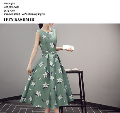 jinran Women&#39;s Chiffon Print Dresses For Women Party Maxi With Waist Down Swing Summer 2021 Casual Female Long Lace Dress Elegant Oodji