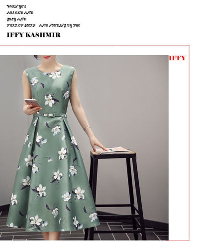 jinran Women&#39;s Chiffon Print Dresses For Women Party Maxi With Waist Down Swing Summer 2021 Casual Female Long Lace Dress Elegant Oodji