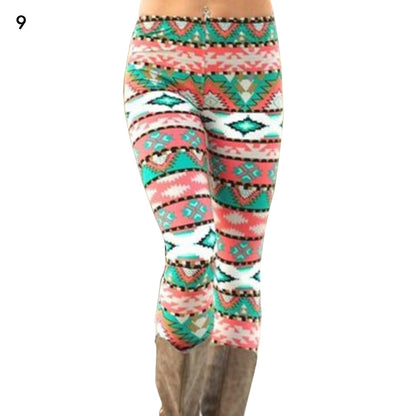 jinran 2022 Christmas Print Women&#39;s Leggings High Waist Leggings Happy New Years Party Long Pants Fashion Ladies Xmas Trousers Pants