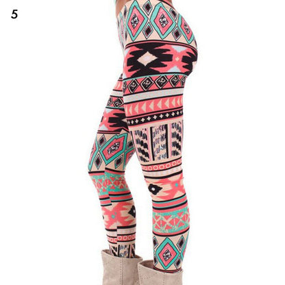 jinran 2022 Christmas Print Women&#39;s Leggings High Waist Leggings Happy New Years Party Long Pants Fashion Ladies Xmas Trousers Pants