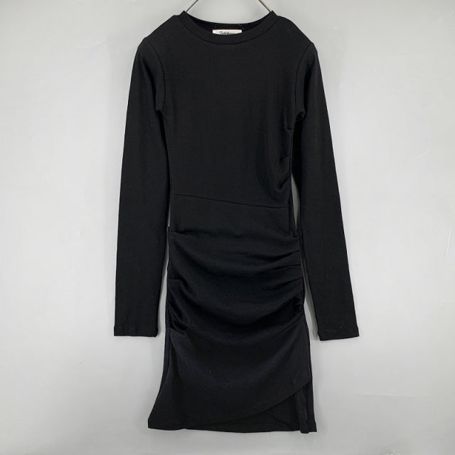jinran Women&#39;S Dress Bodycon Long Evening dresse Female Vintage slim Party Beach Women Dresses Casual Autumn Prom Sexy Skinny black y2k
