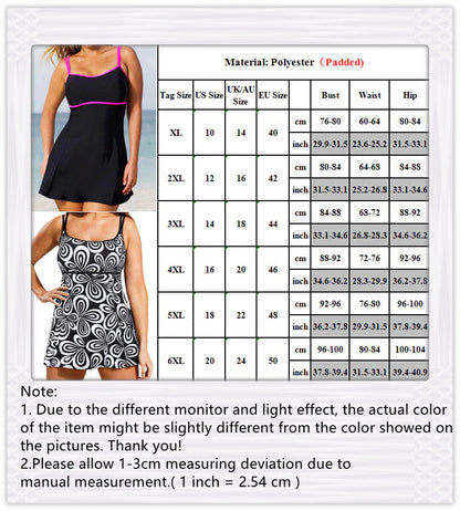 jinran Women Plus Size Swim Dress Costume Swimsuit Skirted Swimwear Beachwear Strap New Vintage Women&#39;s Jumpsuit 2022 One Piece