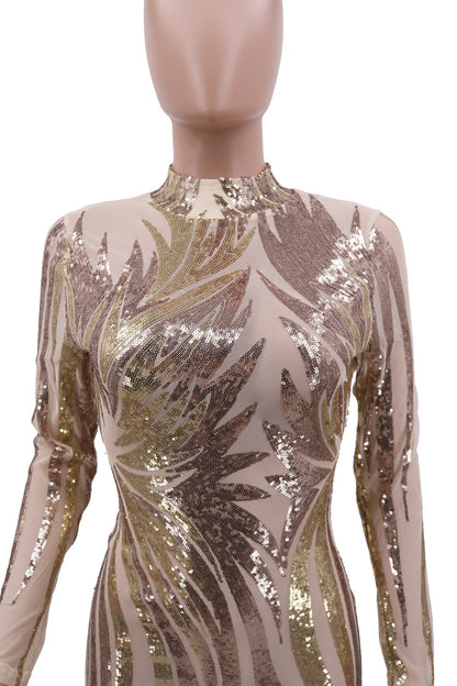 jinran Women&#39;s Clothing Winter Long Sleeve Sequins Bodycon For Sexy Ladies Birthday Club Dress Vestidos Elegantes Para Mujer Outfits