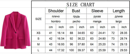 jinran New 2Pcs 2022 Spring Women OL Skirts Blazer Suits Solid Color Single Button Jacket Long Sleeve Notched Coats Outwear