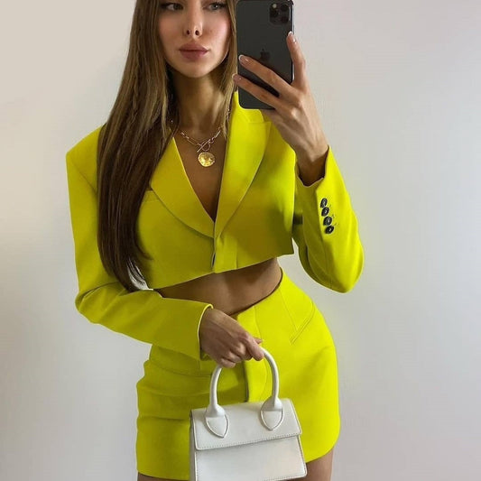 jinran Hollow Out Waist Blazer Jacket Sexy Office Laidies Long Sleeve Bodycon Outwear Women Summer Robe Chemise Femme Chic Coat Abrigo