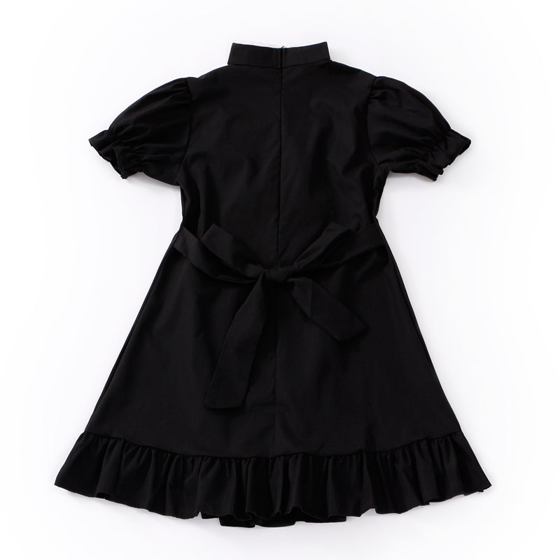 jinran Women&#39;s Maid Dress Kawaii Lolita Outfit French Milkmaid Costume Cosplay Bandage Sexy Waitress Dress Puff Sleeve Uniform
