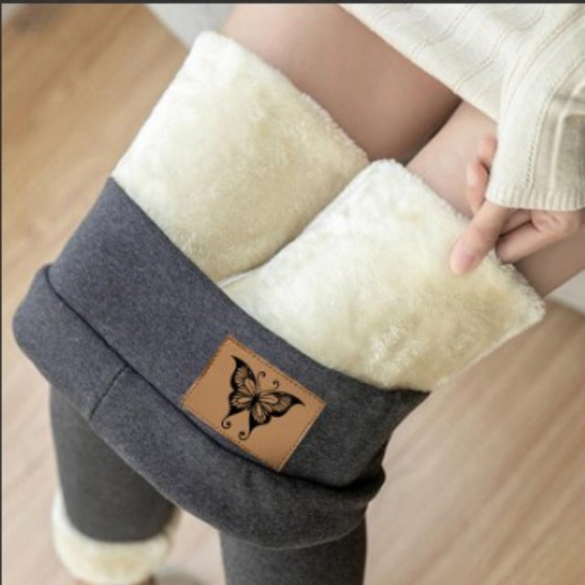 jinran Winter Women&#39;s Leggings Plus Size Leggings 4XL 5XL Velvet Warm Pants new High Waist Comfort pants Keep Warm Flexible Leggin