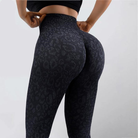 jinran New Women Solid Scrunch Butt Lifting Booty Leggings High Waist Yoga Pant Sportwear Gym Tight Push Up Women Leggings For Fitness