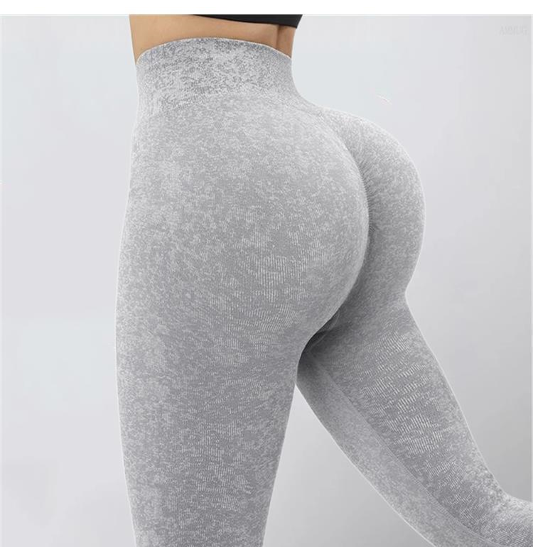 jinran New Women Solid Scrunch Butt Lifting Booty Leggings High Waist Yoga Pant Sportwear Gym Tight Push Up Women Leggings For Fitness