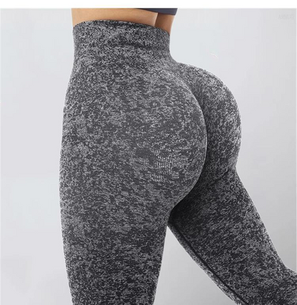 jinran New Women Solid Scrunch Butt Lifting Booty Leggings High Waist Yoga Pant Sportwear Gym Tight Push Up Women Leggings For Fitness