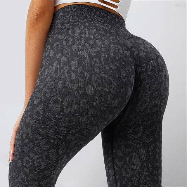 jinran New Women Solid Scrunch Butt Lifting Booty Leggings High Waist Yoga Pant Sportwear Gym Tight Push Up Women Leggings For Fitness